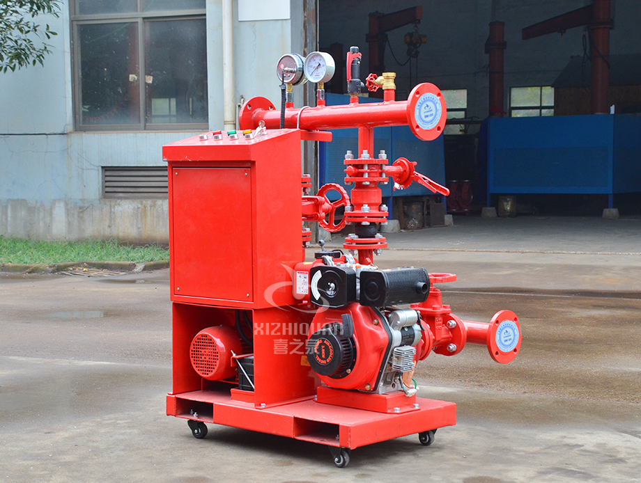 雙動(dòng)力消防泵